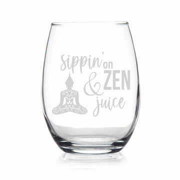 Zen Wine Glass - Sunkissed — THELIFESTYLEDCO Shop