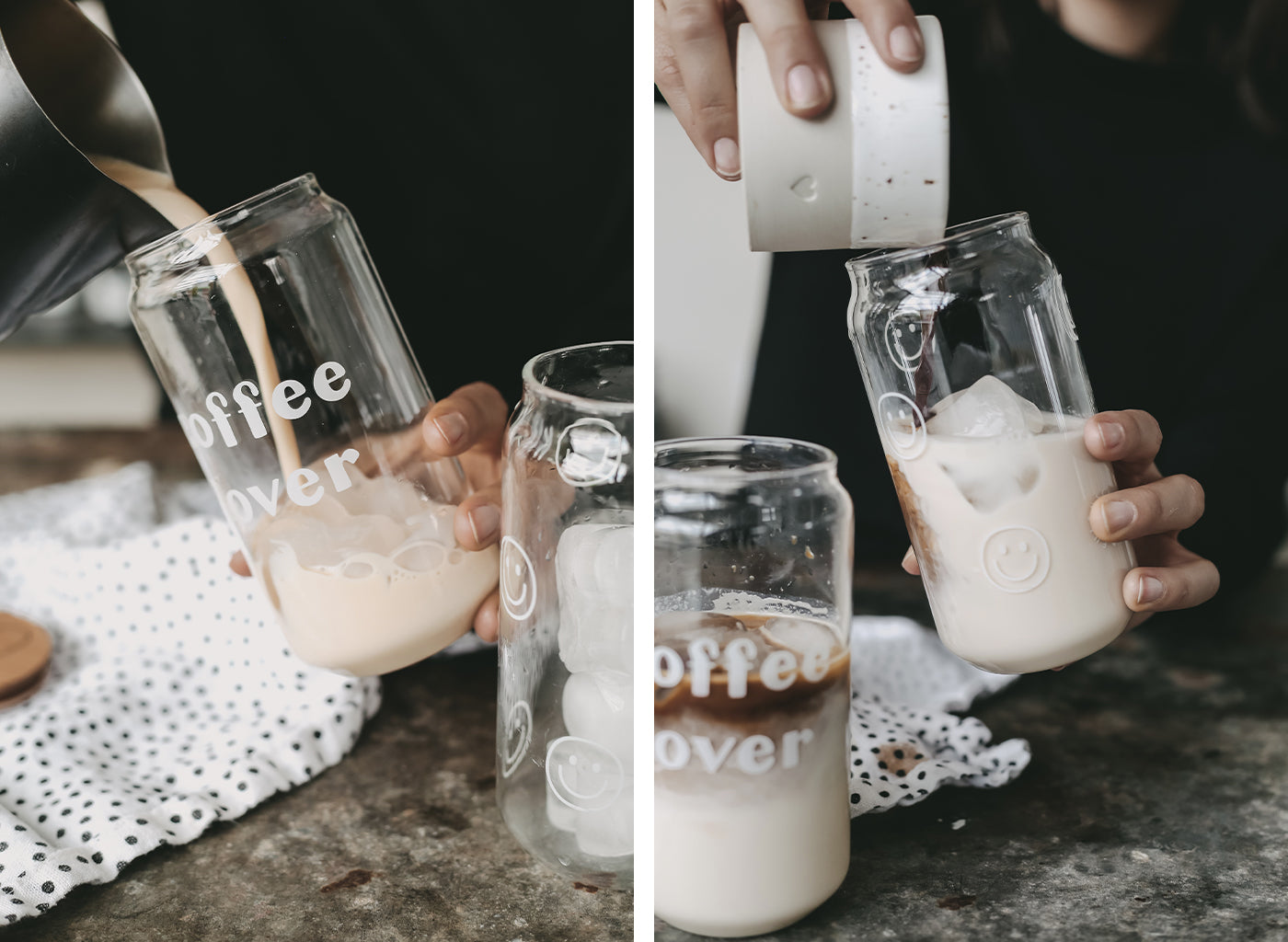 Eiskaffe zubereiten