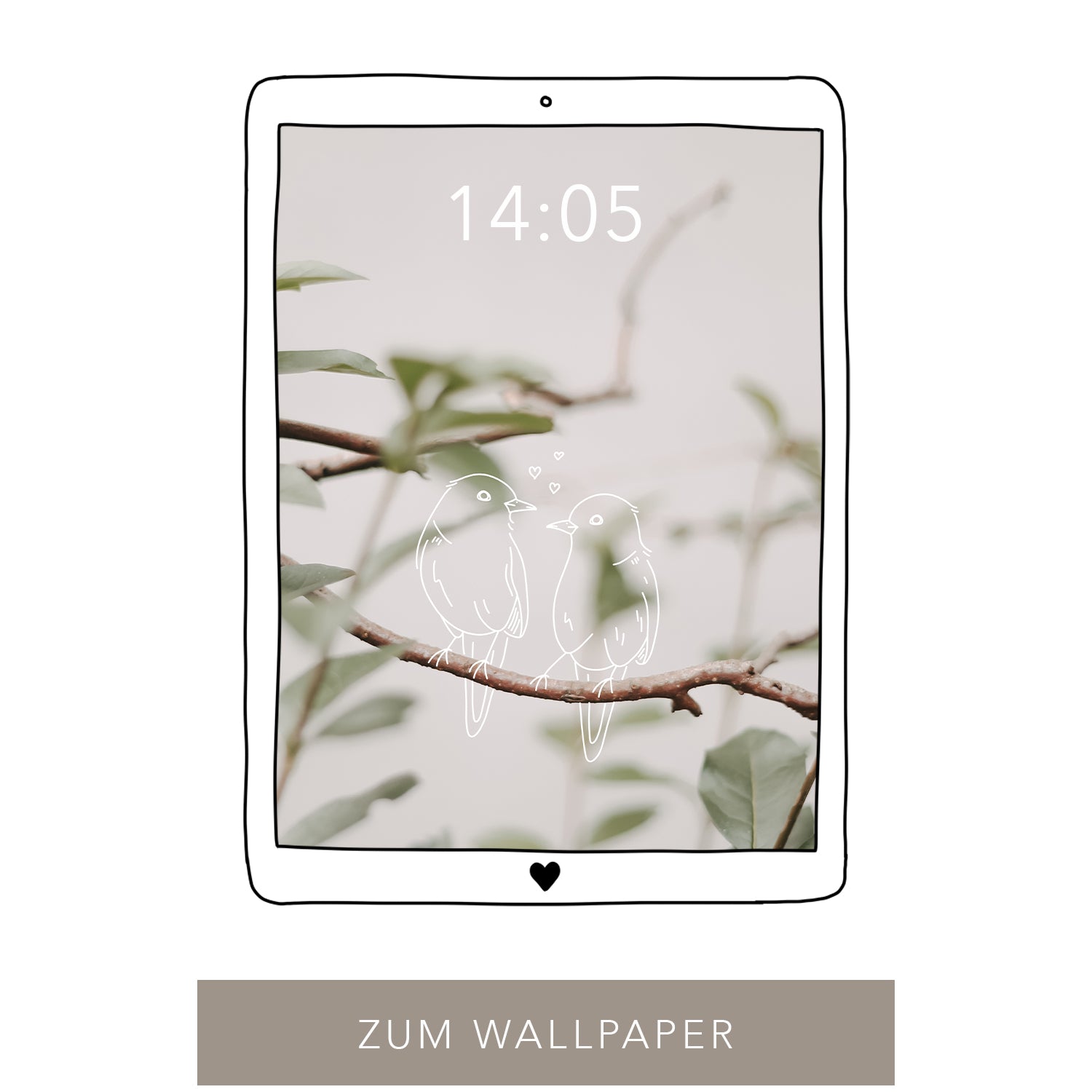 Wallpaper Februar Tablet