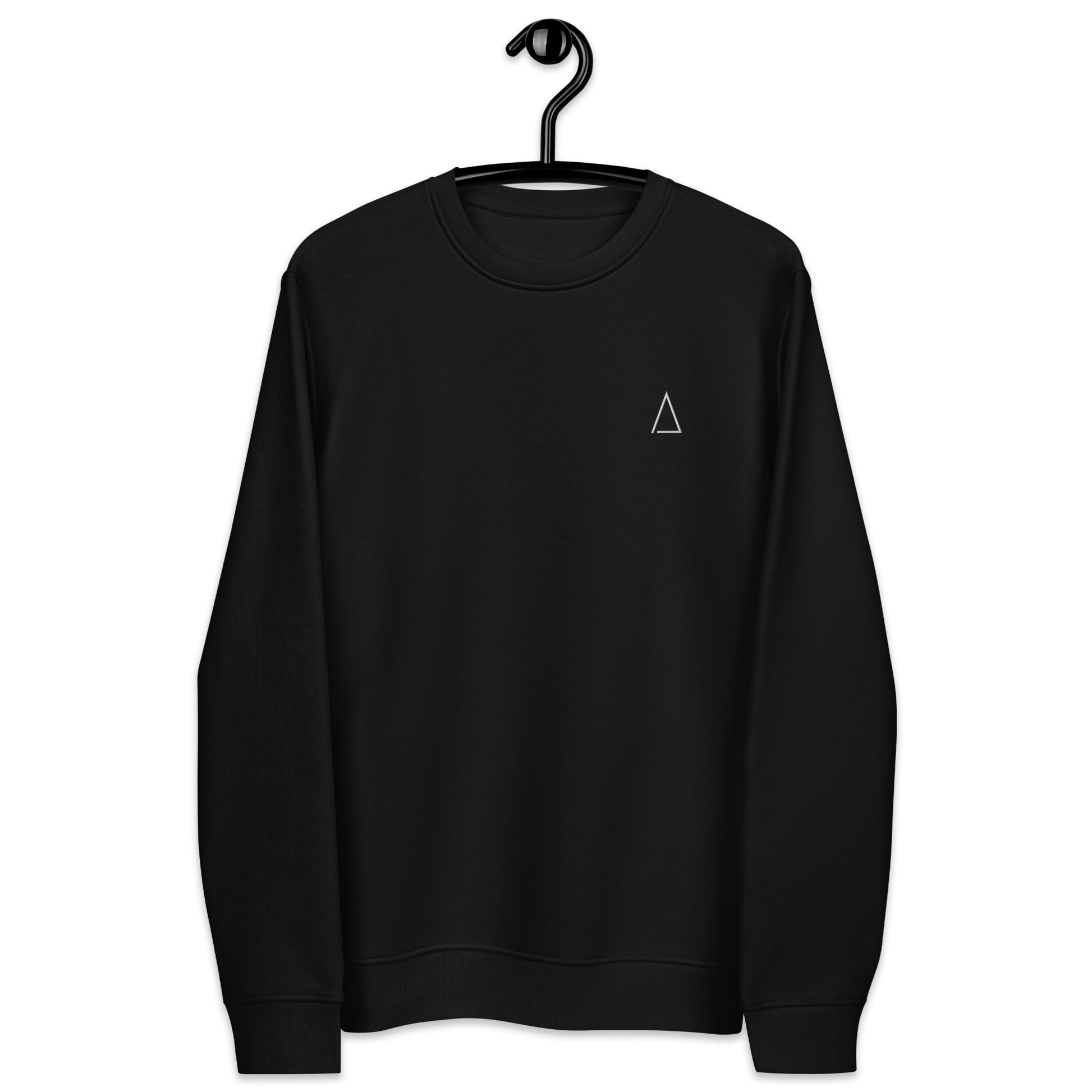 Black Eco Sweatshirt For Men