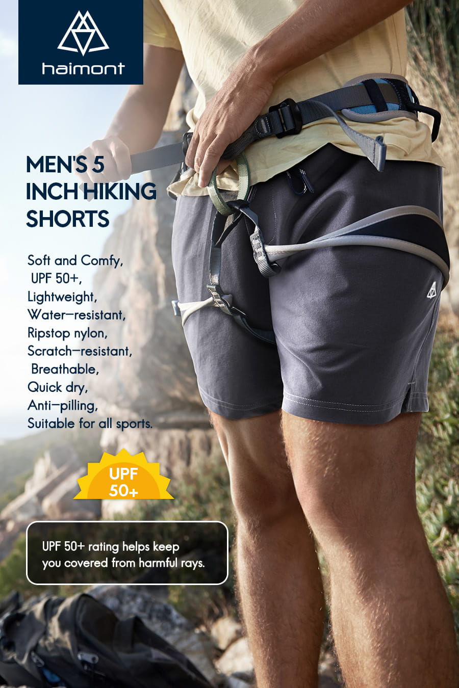 men hiking shorts