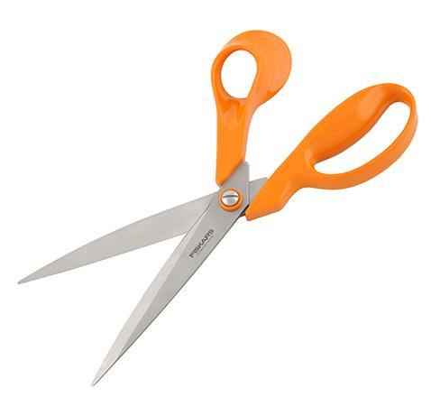 Fiskars Premier No.8 Pinking Shears, Orange, 9