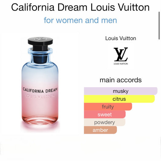 Making California Dream Louis Vuitton for women and men