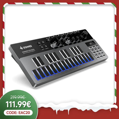 Donner B1 Bass Essential Analog sequencer Christmas Offer