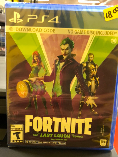 Fortnite The Last Laugh Bundle For Ps4 Gray S Auction Liquidation Centre