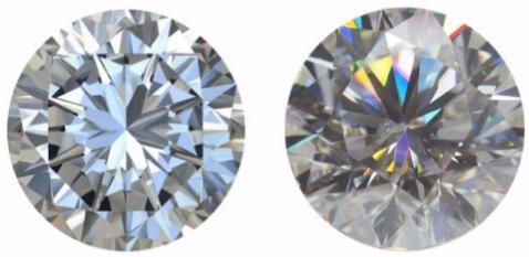 Diamonds vs Moissanite
