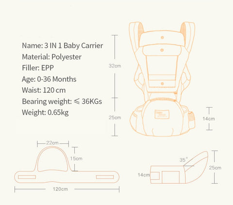 Baby carrier, Baby carrier size, 1 yr old baby carrier, 2 yr old baby carrier, new born baby carrier,