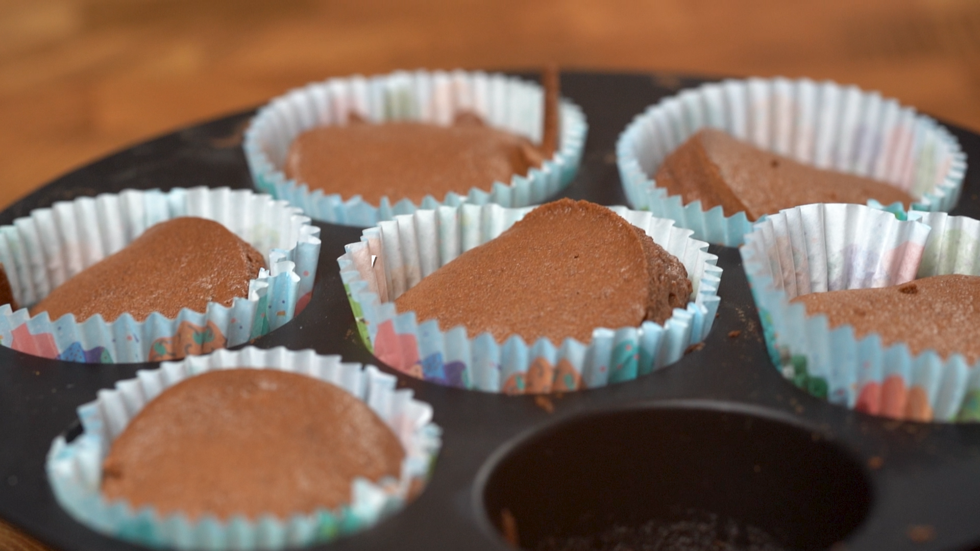 Muffins in an air fryer