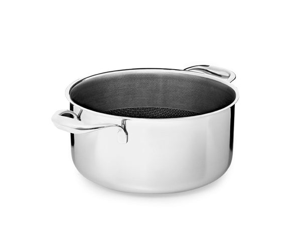 28 CM AMC Classic Line Casserole en Acier Inoxydable Poêle AMC 7128  Couvercle