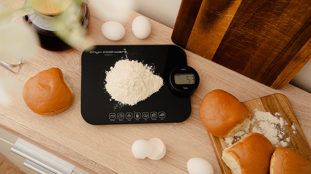 BATTERY-FREE KITCHEN SCALE – ONYXCOOKWARE EU