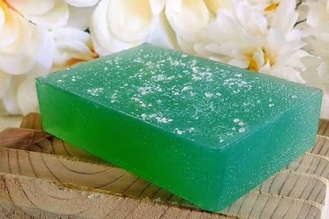bar of green Nourish soap
