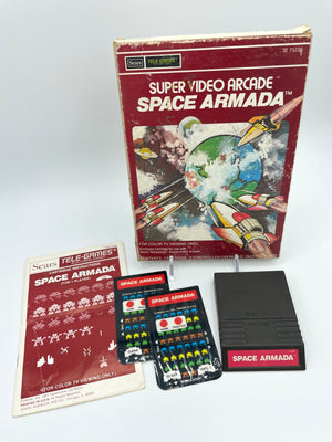 Super Video Arcade Space Hawk SEARS Intellivision CIB