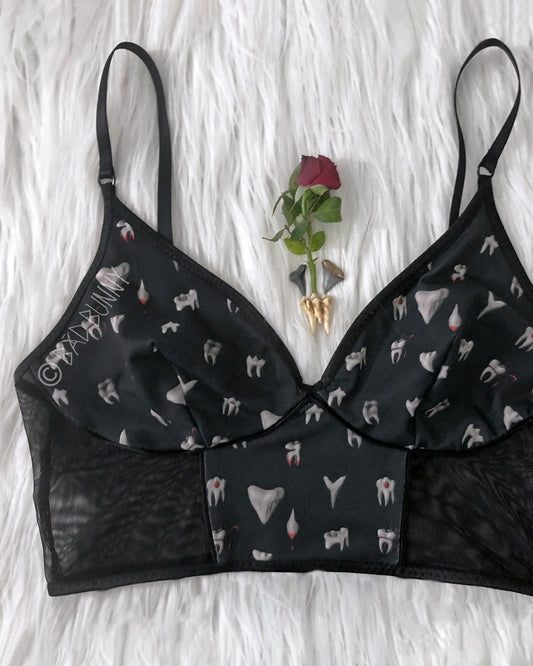 Bra - Sage Dino Bones - MTO – Bad Bunny Shop