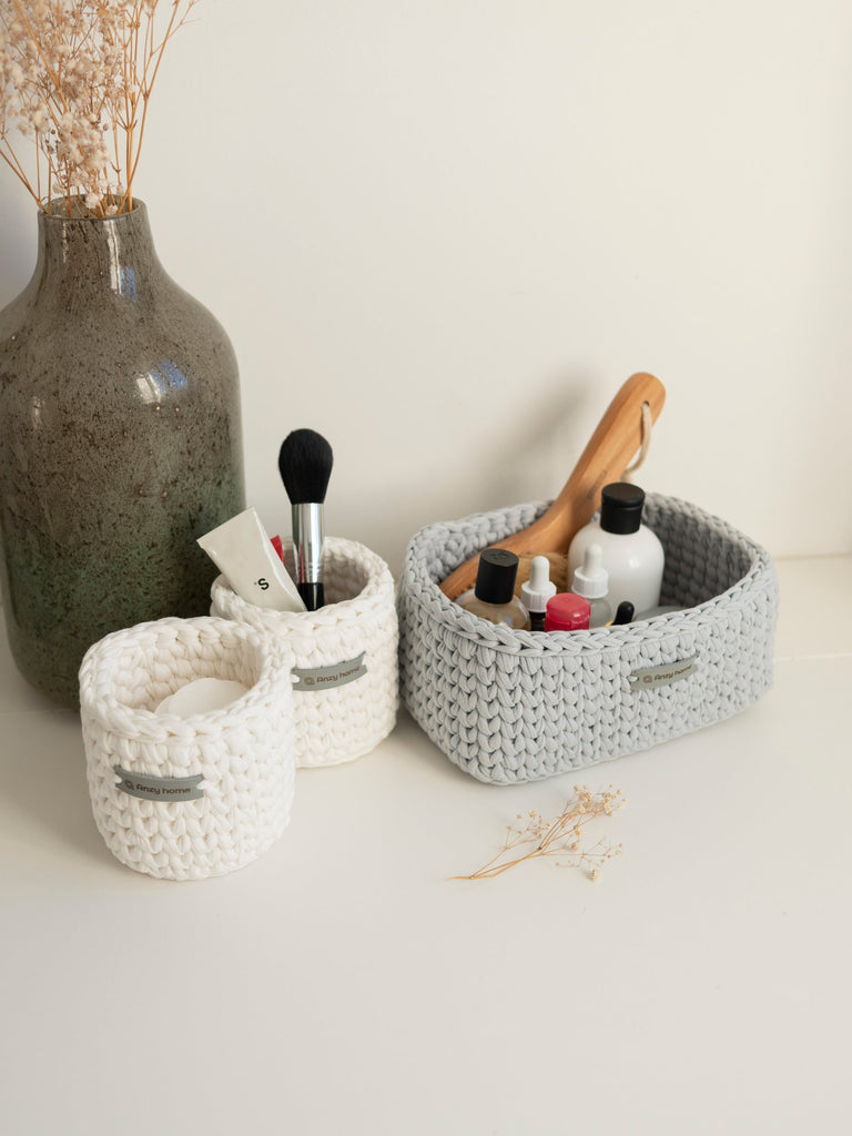 Rectangular storage baskets – Anzy Home