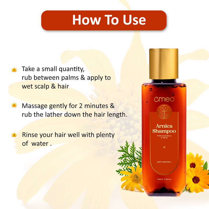 Buy omeo Arnica Shampoo Pack Of 2200 ml Online at desertcartINDIA