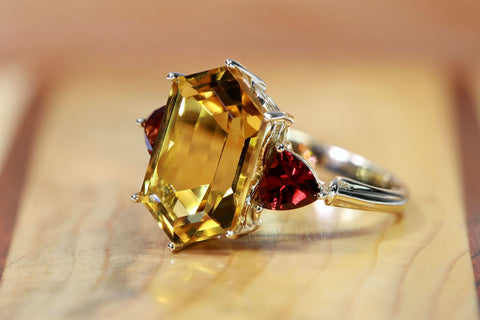 yellow sapphire rings online