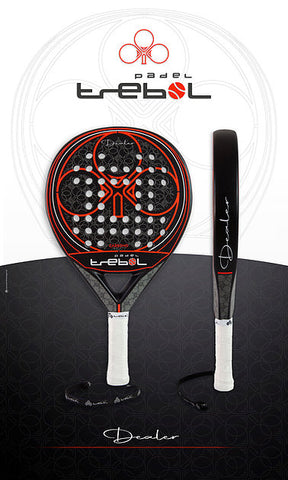 TREBOL Padel Tennis Racket - Red – PadelShop.ae