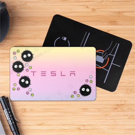 Totoro Tesla Keycard Decal – Tesla Emblems