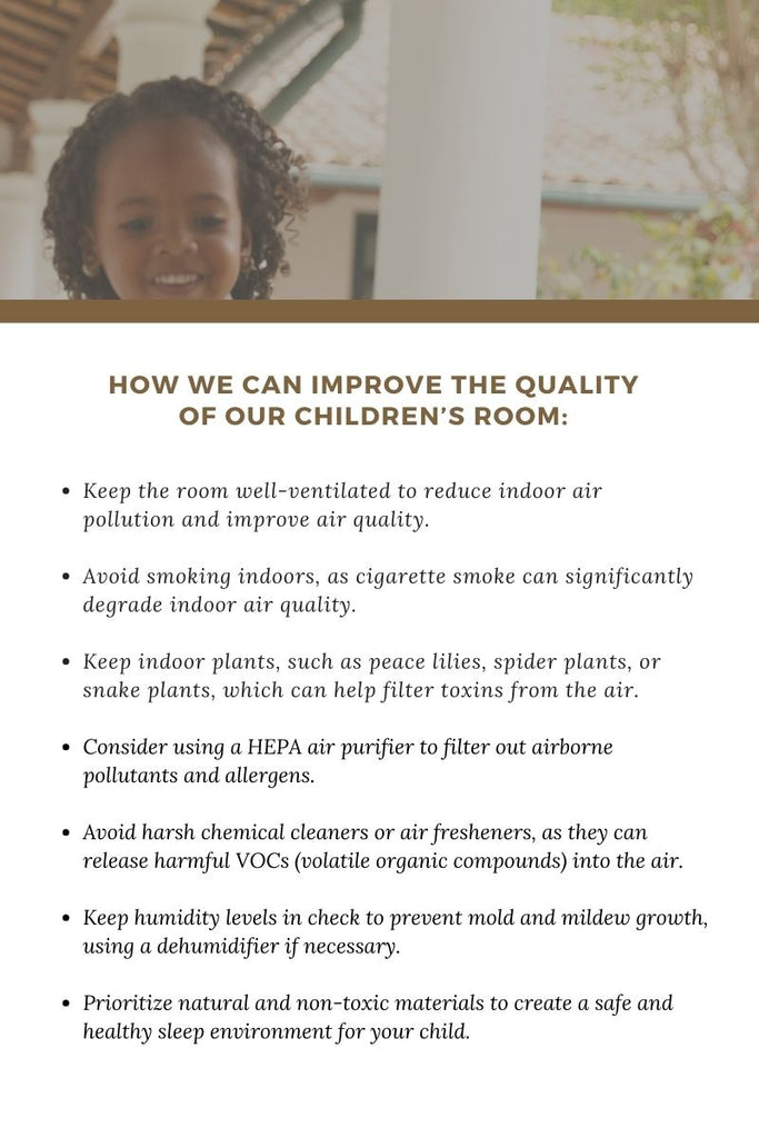 How we can improve the quality of our children’s room: