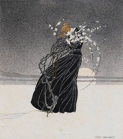 kay nielsen dark goth art 