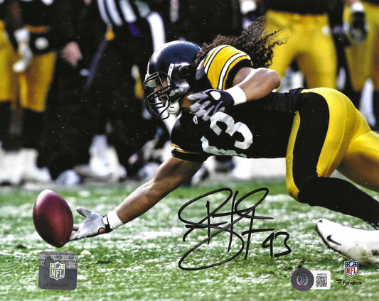 Pittsburgh Steelers George Pickens One Handed Catch During a Game In 2022  8x10 Photo Picture