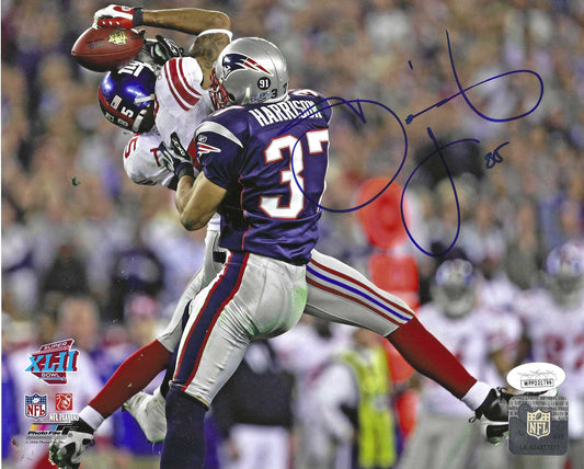 New York Giants Phil Simms & Lawrence Taylor Dual Autographed 8x10