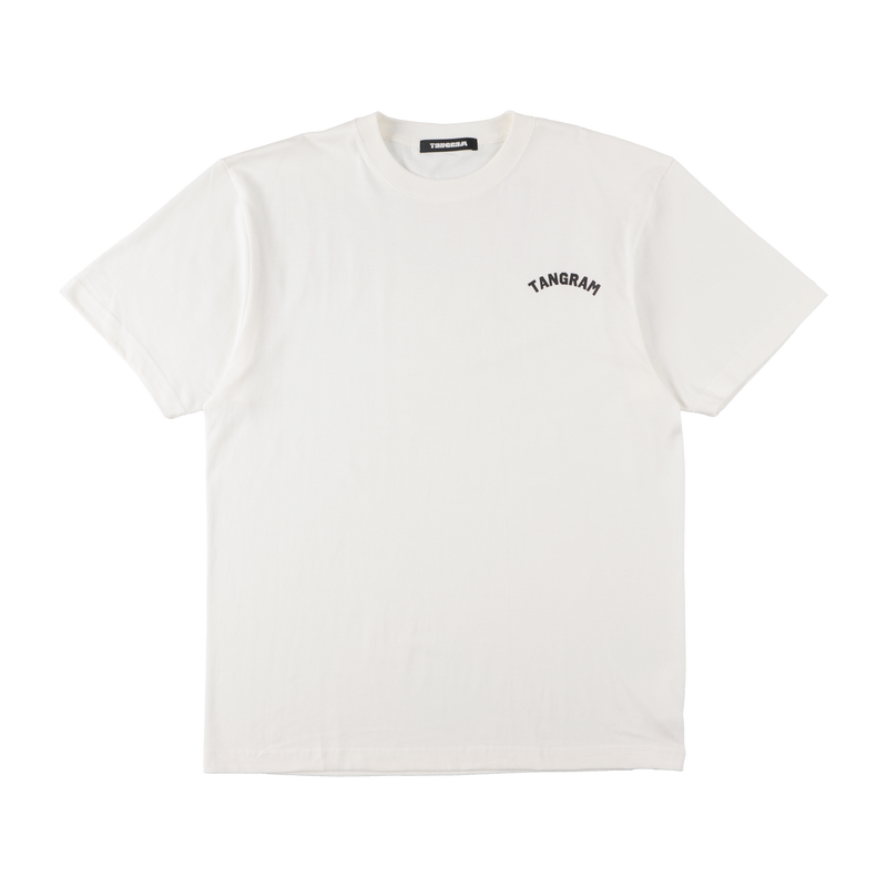 BASIC LOGO TEE WHITE TGS-MT37 – TANGRAM