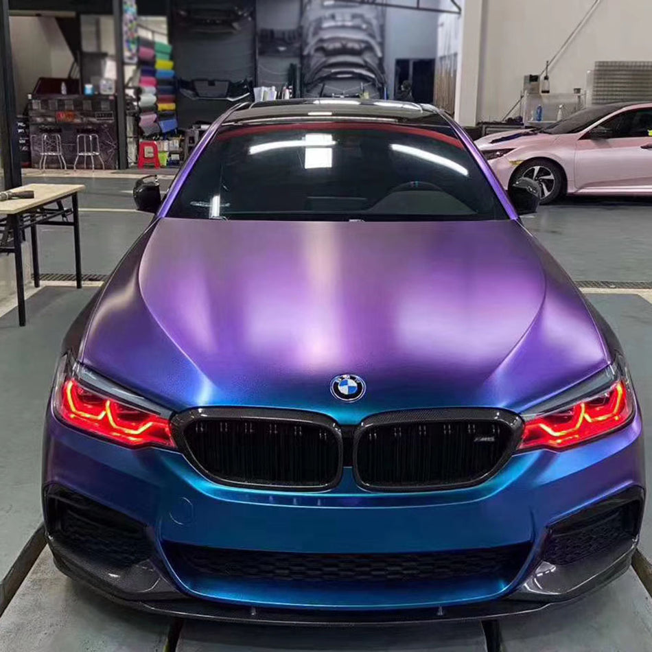 Color Shift Diamond Purple Blue Vinyl Car Wrap – RAXTiFY