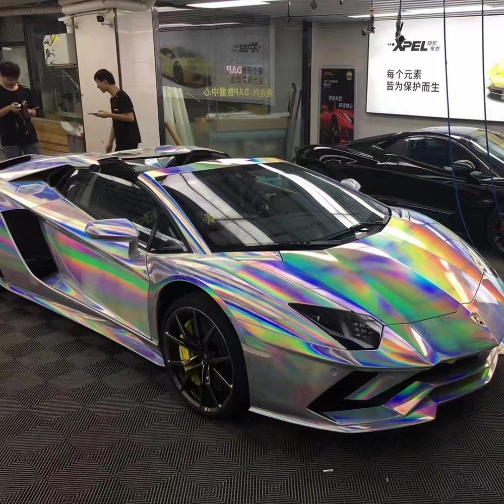 Holographic Chrome Vehicle – wrapteck