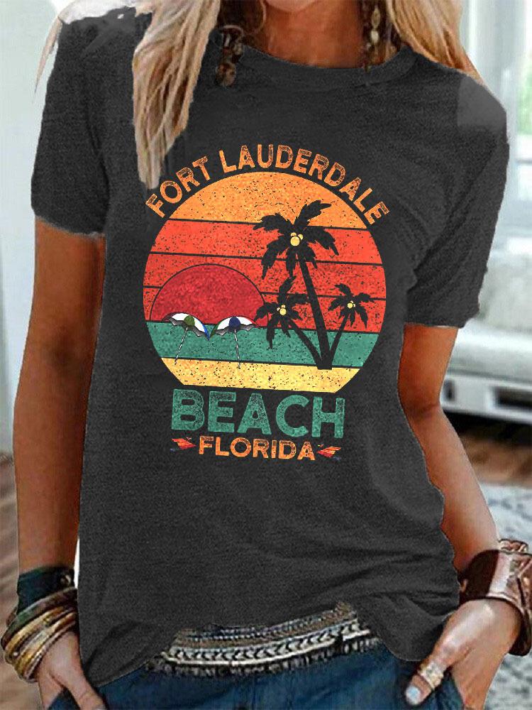 Beach Florida T-shirt – happystarboutique