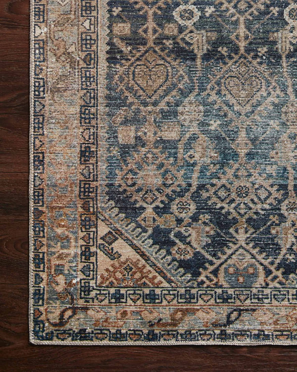 Magnolia Home by Joanna Gaines x Loloi Sinclair Machine Washable Natural / Sage Area Rug Rug Size: Rectangle 3'6 x 5'6