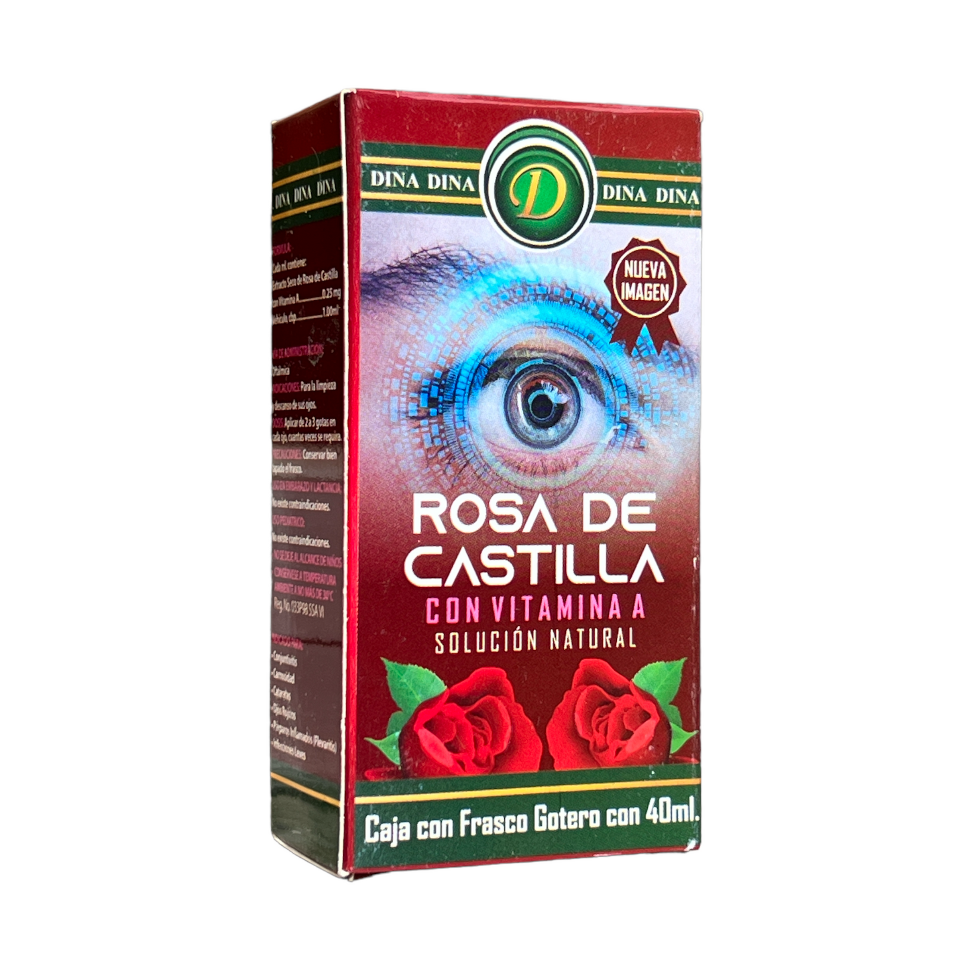 GOTAS ROSA DE CASTILLA C/ 25 ML DINA | NatuZem