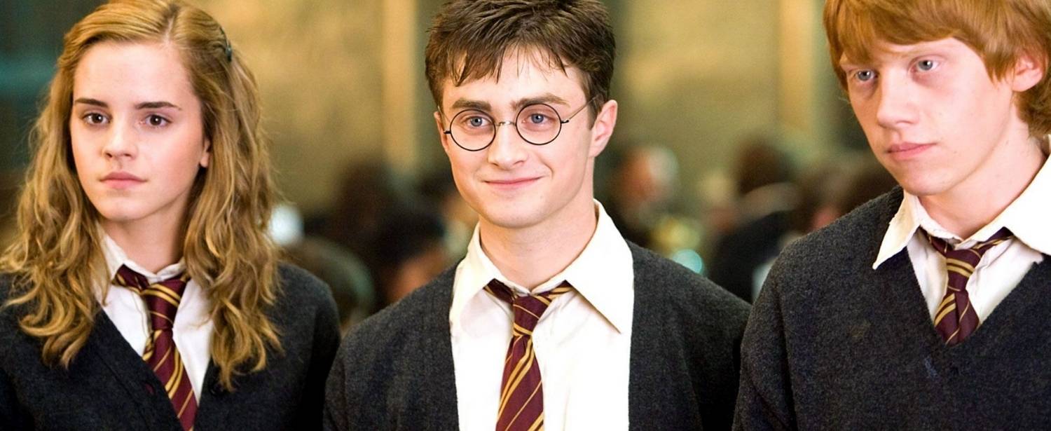 Cravate Harry Potter, Hermione Et Ron