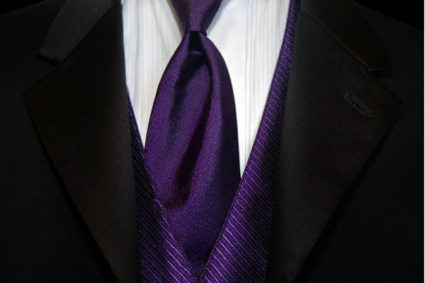 Quand porter et comment assortir les cravates de couleur violette