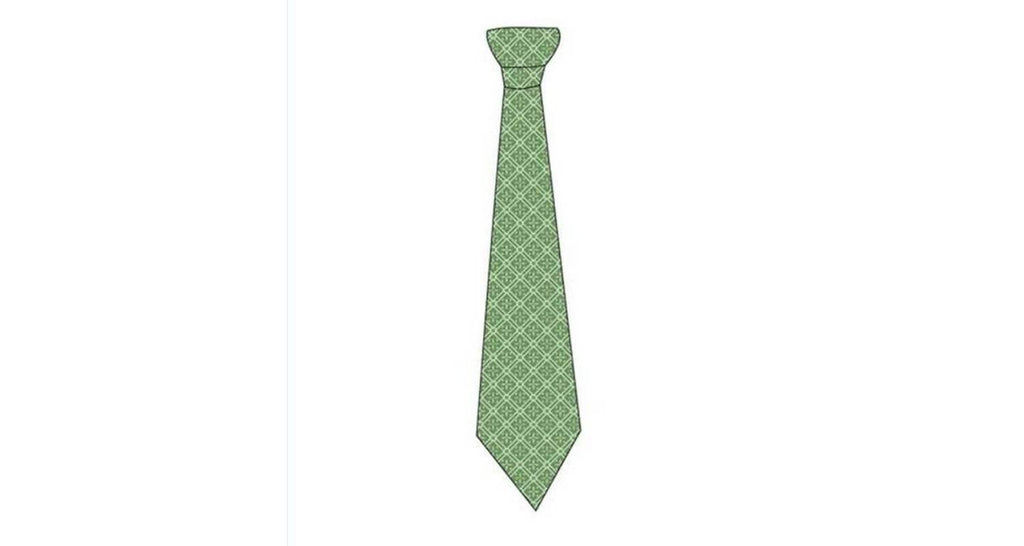 Schritt 7: Verzieren Sie die Krawatte mit Musterpapieren