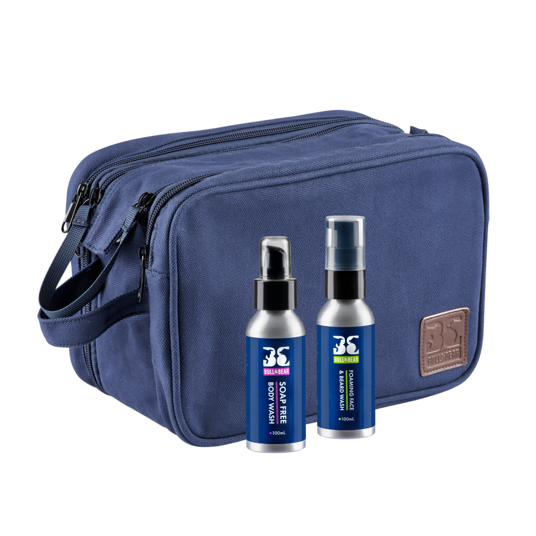 The Ultimate All-in-One Travel Grooming Kit + Toiletry Bag