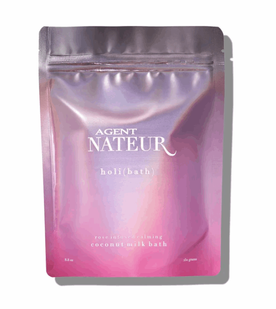 h o l i ( b a t h ) rose infused calming coconut milk bath