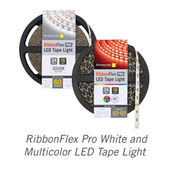RibbonFlex Pro White and Multicolor Tape Light