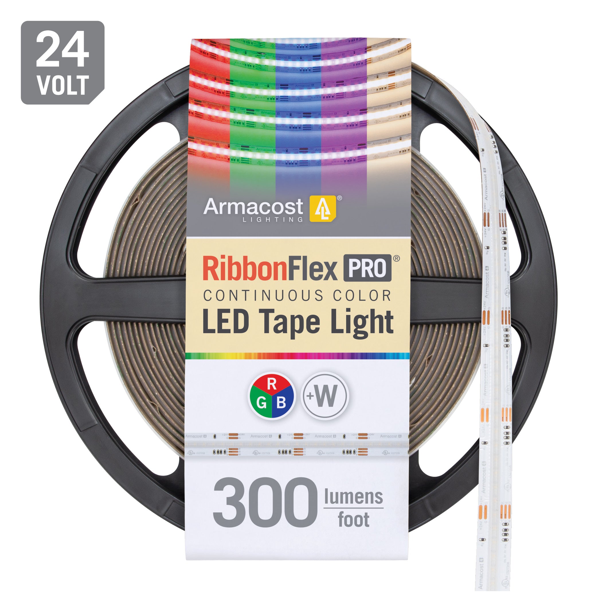 24V COB LED Strip RGB+W Tape Light – Armacost Lighting