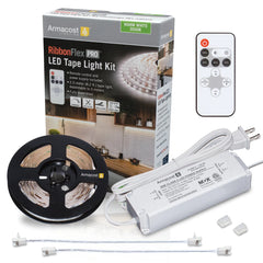 RibbonFlex Pro 12V 3000K Soft White LED Strip Light Kit