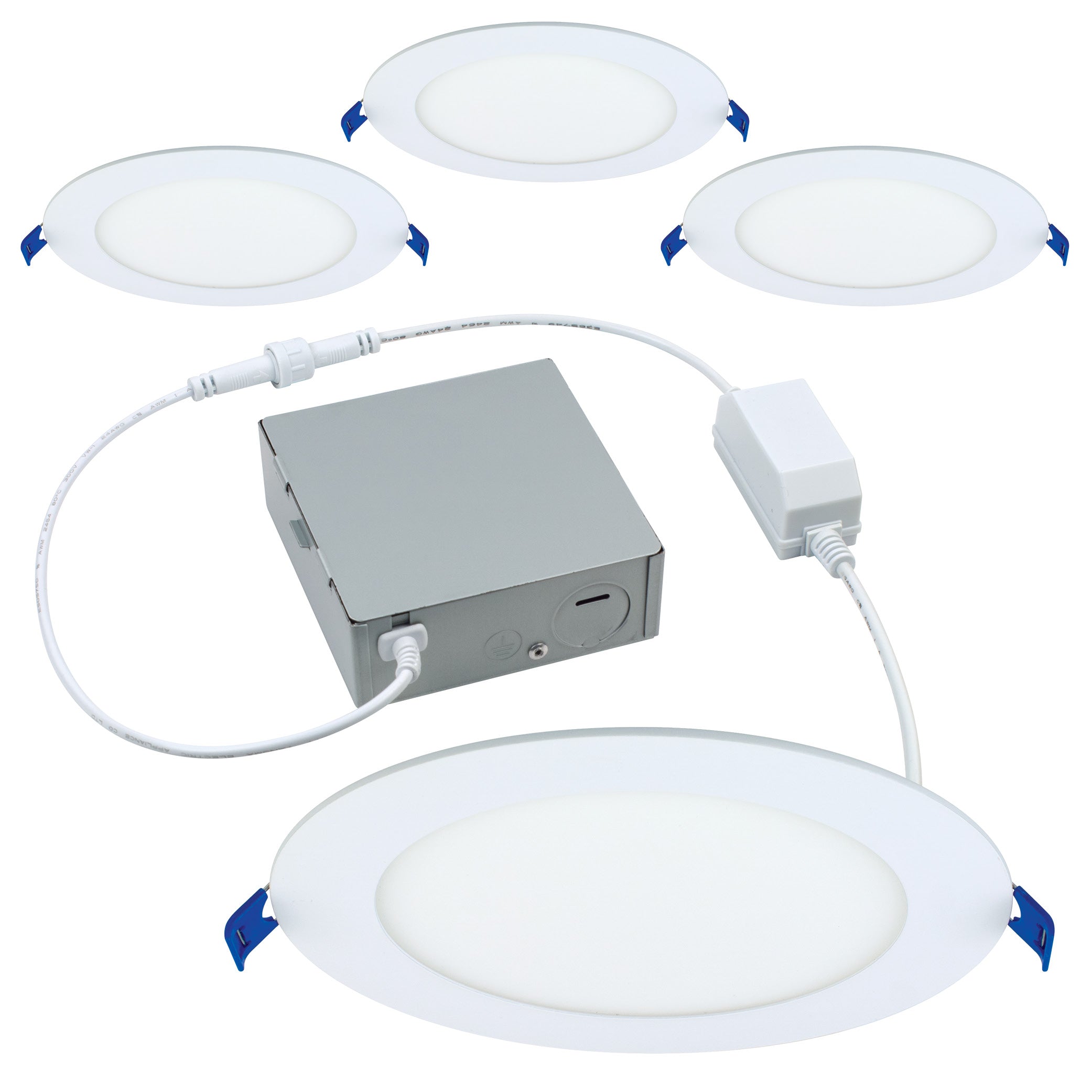 Smart Recessed RGB+WW LED Downlights