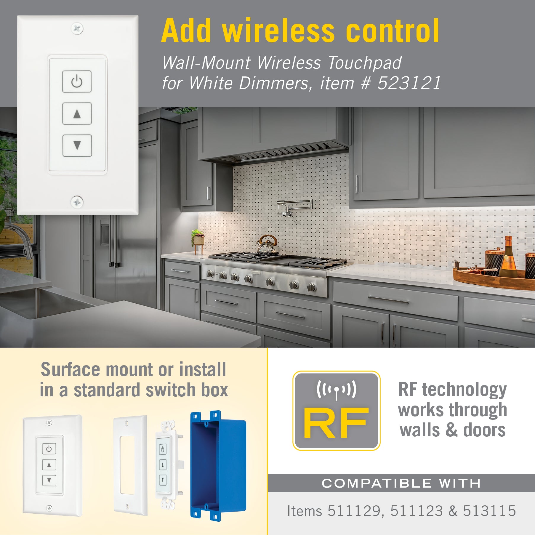 Ledco dm220 dimmer per striscia led flex 25 metri