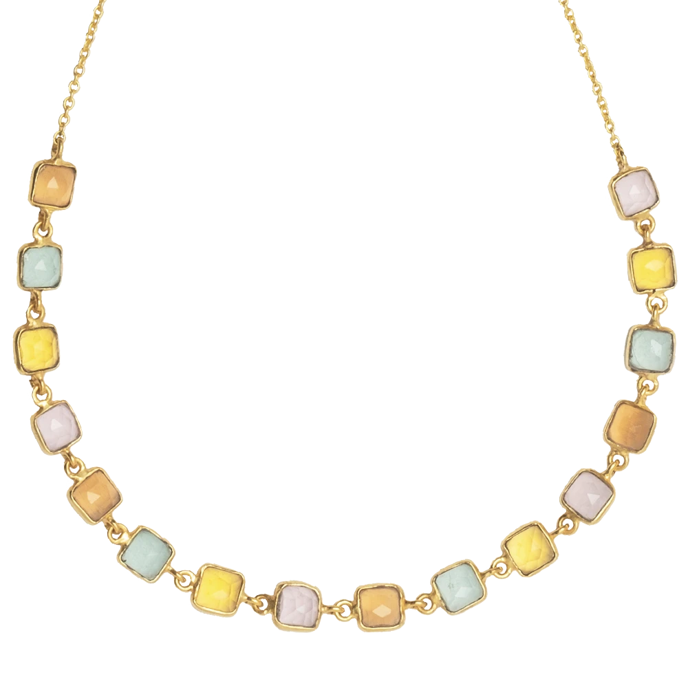 Gemstone Choker Necklace