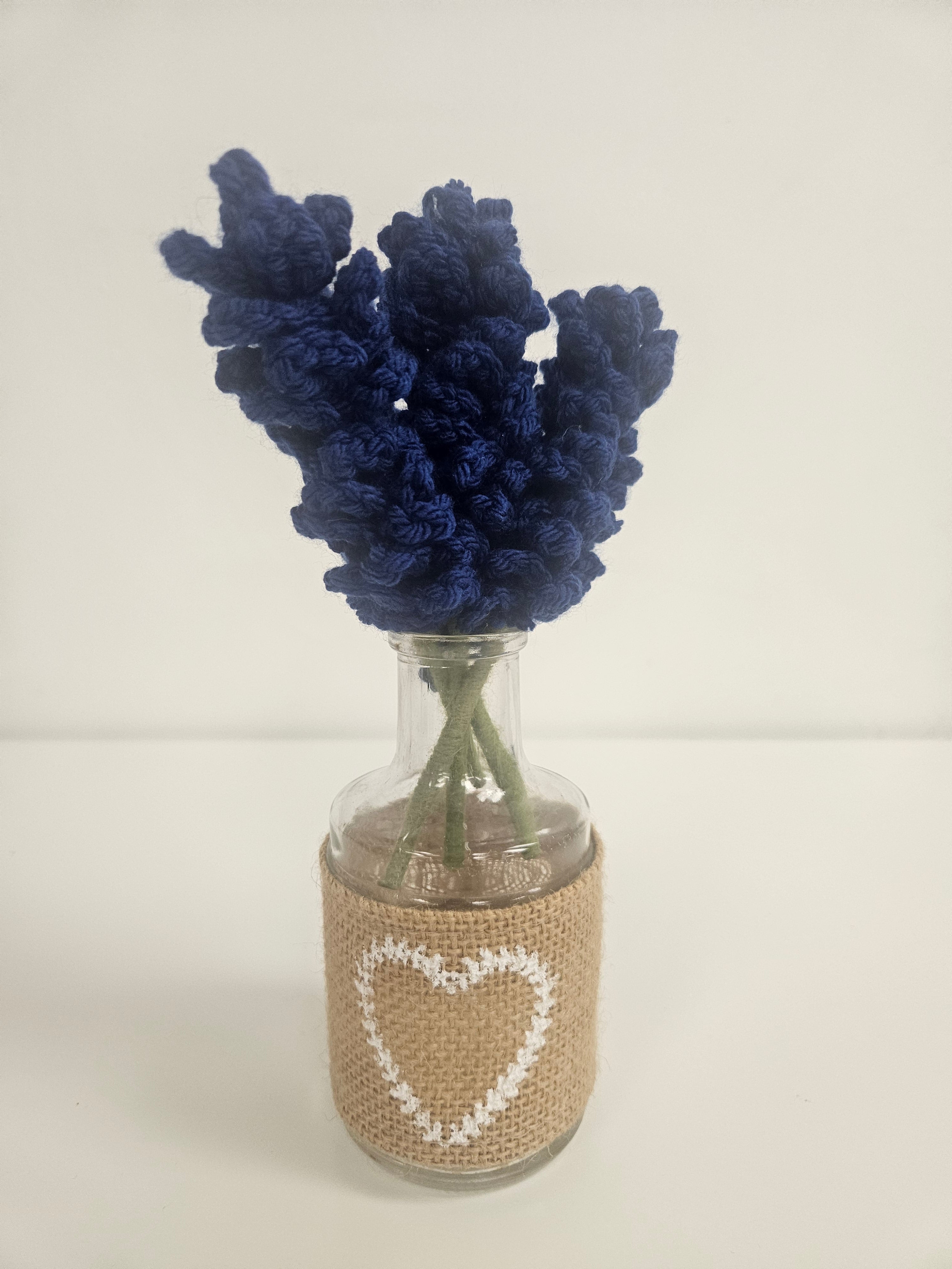 Crocheted Delphinium
