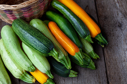 Different Types of Courgettes