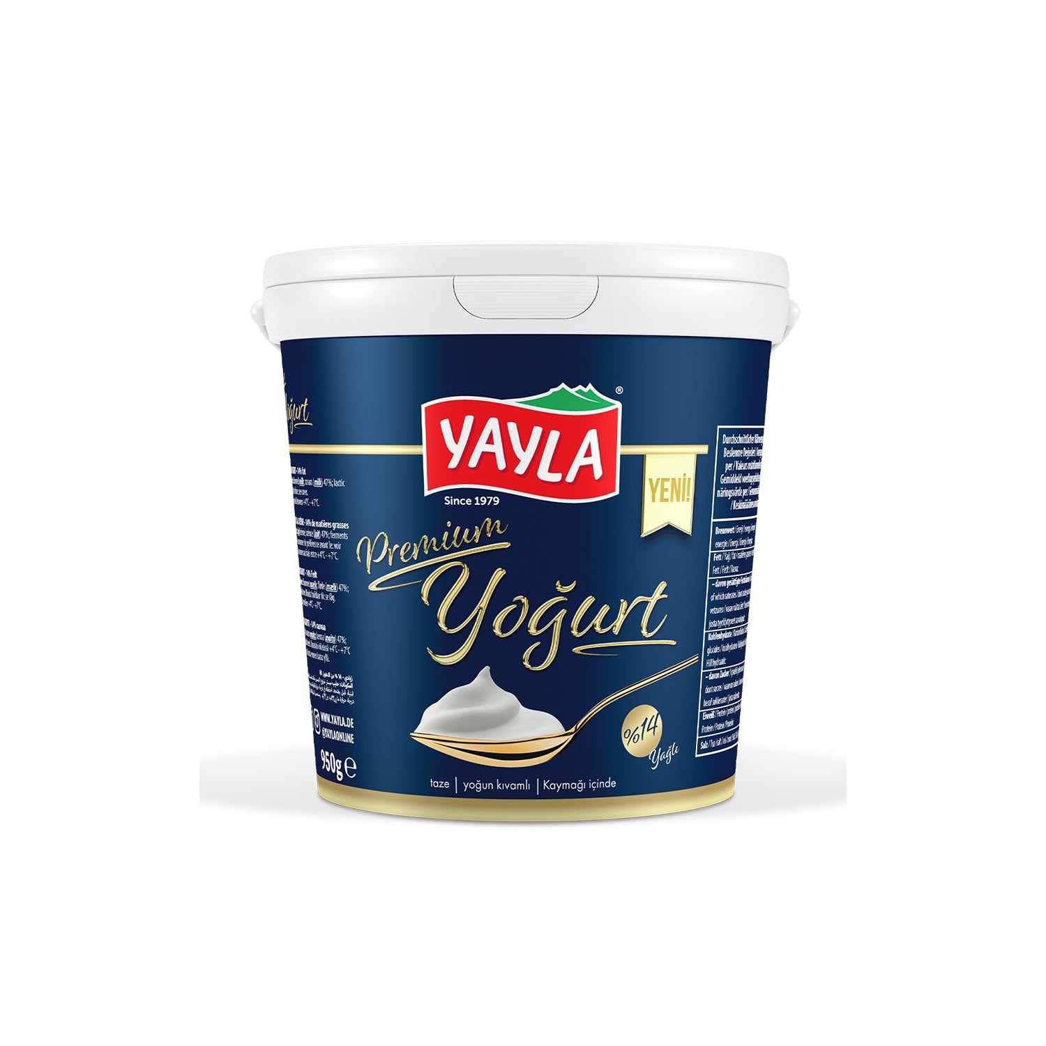 Yayla Premium Yogurt 14% 950g – MyJam Food