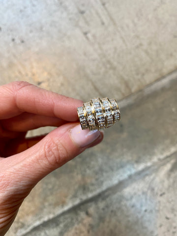 Diamond ring by jewellery designer Hattie Rickards