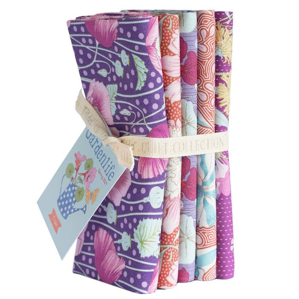 Tilda Red Pink Scrap Fat Quarter Bundle