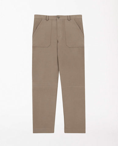 marché commun noyoco powell pantalon workwear coton biologique homme éco-responsable éthique nomad beige sable