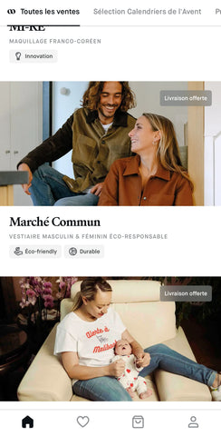 Marché Commun Application Eco-Responsable Choose App